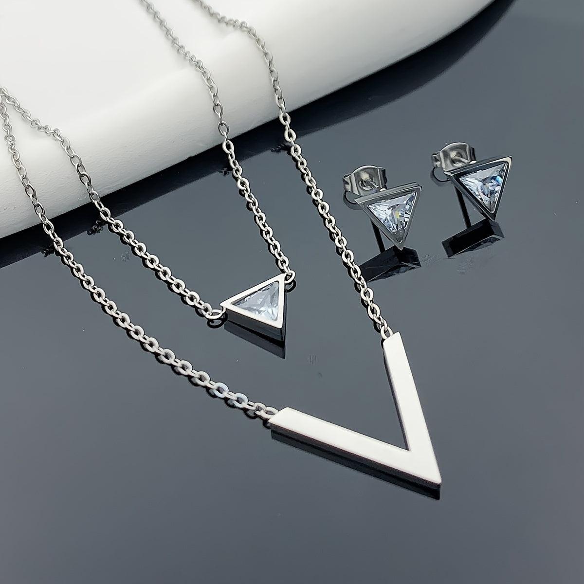 Conjunto em V - Metamorfose Aço