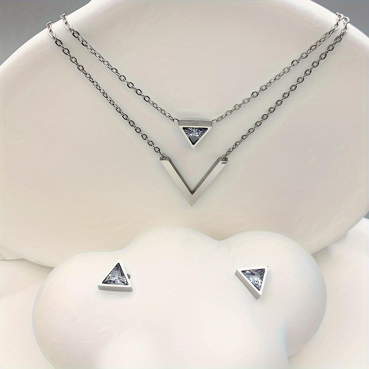 Conjunto em V - Metamorfose Aço